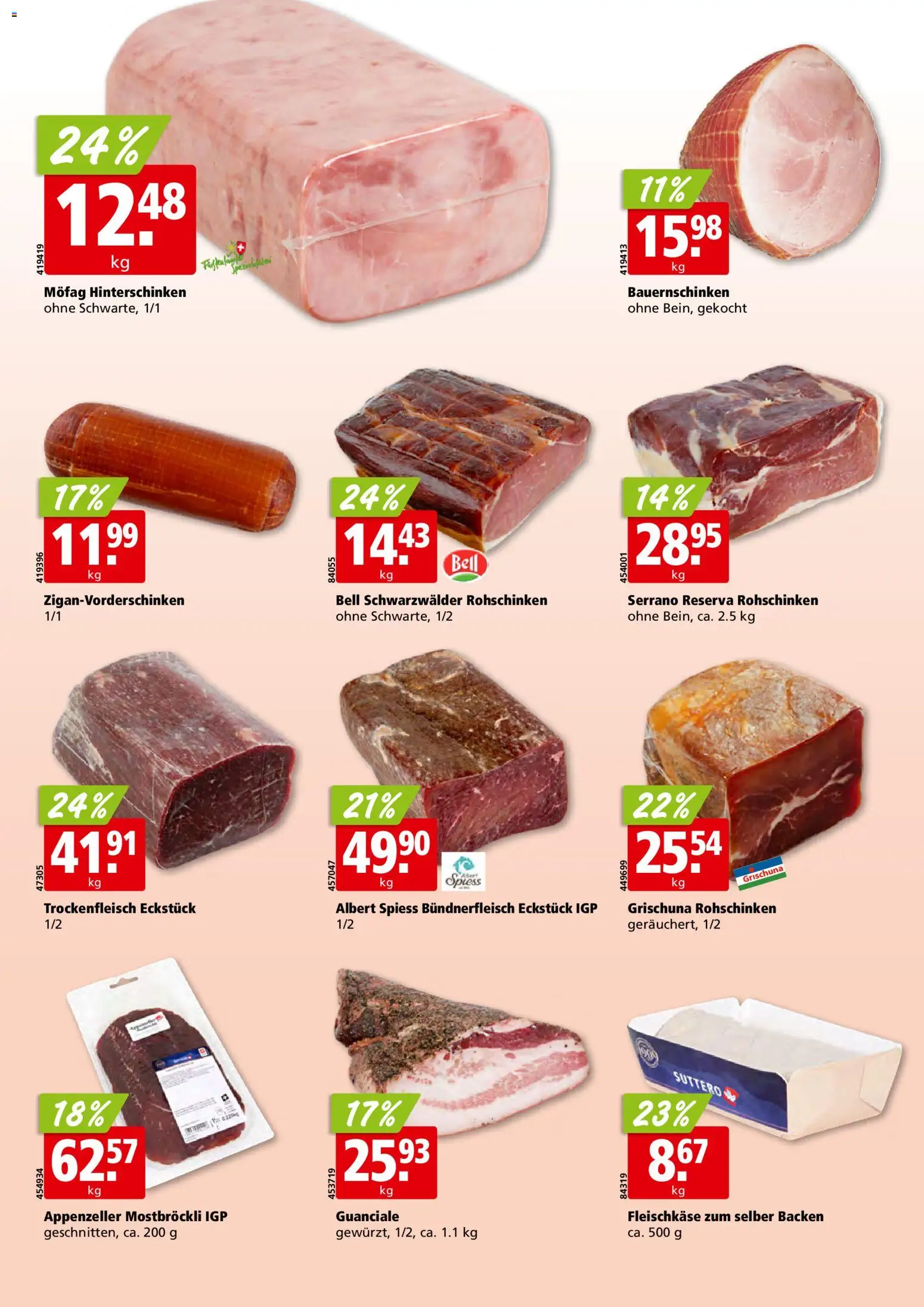 Aligro Aktionen Schlieren, Gossau SG, Frauenfeld, Rapperswil-Jona, Sargans, Bern, Brüttisellen, Pratteln, Emmen, Spreitenbach – gültig ab 01.12.2025 | Seite: 10