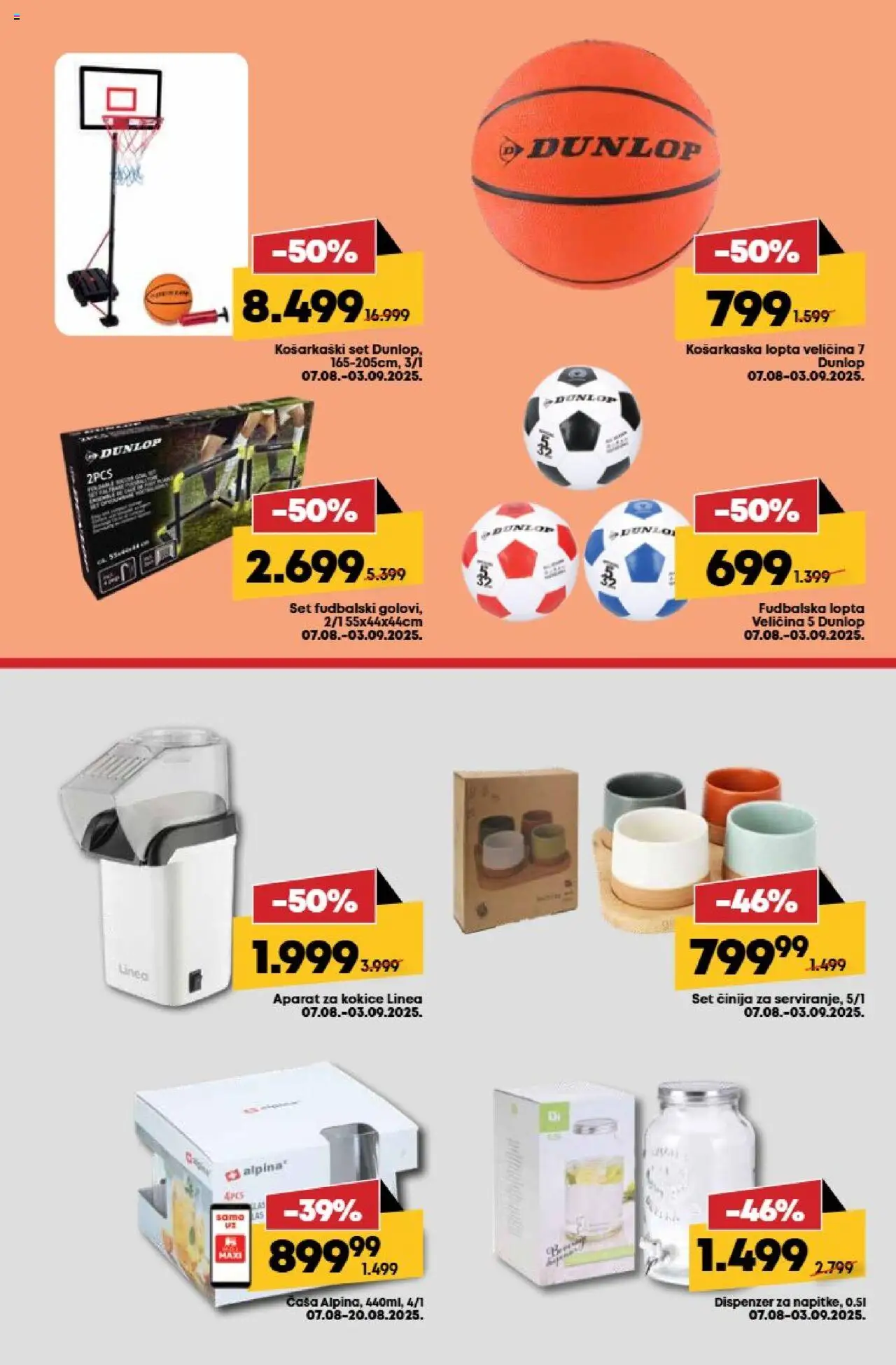 Tempo katalog - važi od 07.08.2025 | Strana: 34 | Proizvode: Lopta, Aparat za kokice