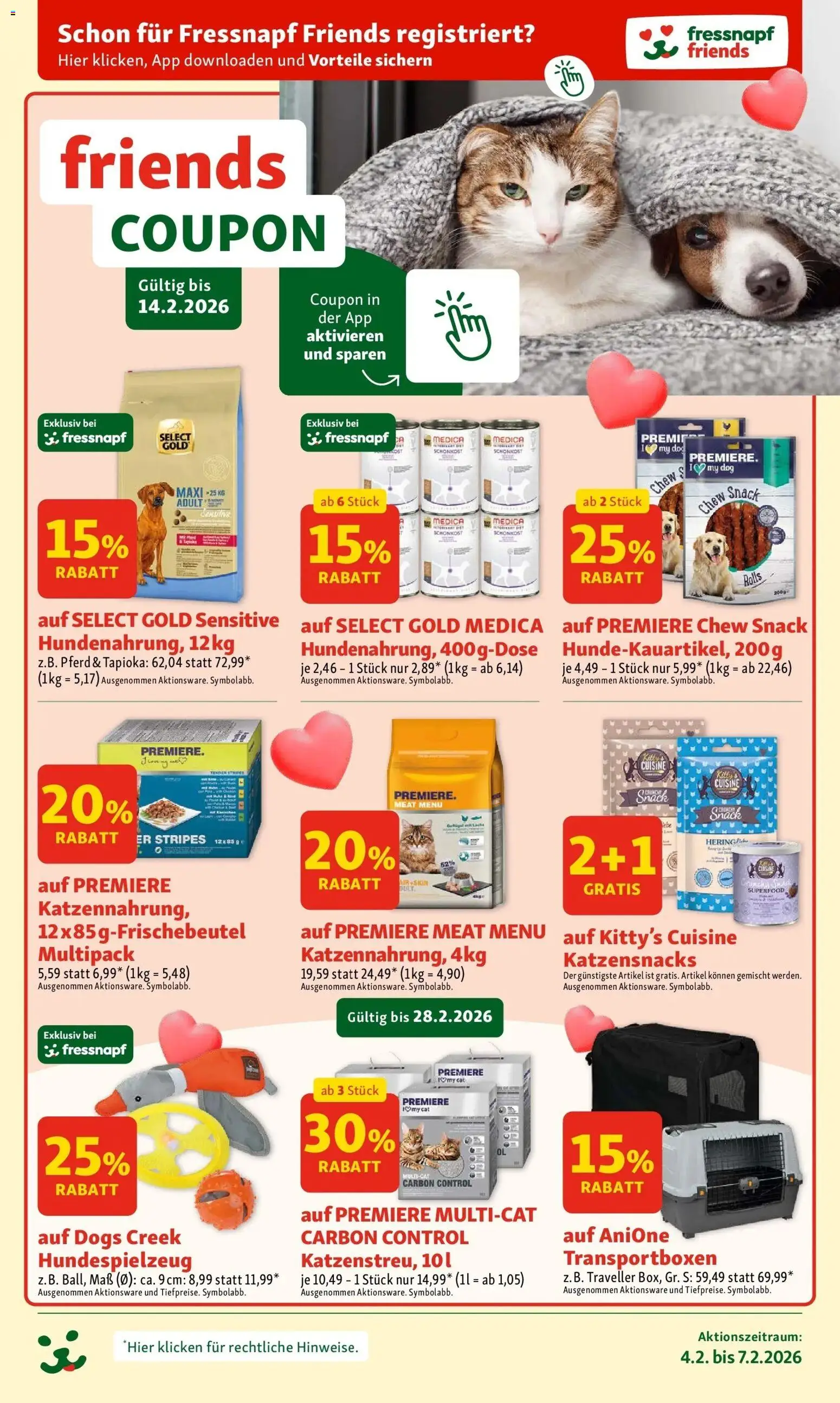 Fressnapf St.Veit, Wien, Krems gültig ab 04.02.2026 | Seite: 7