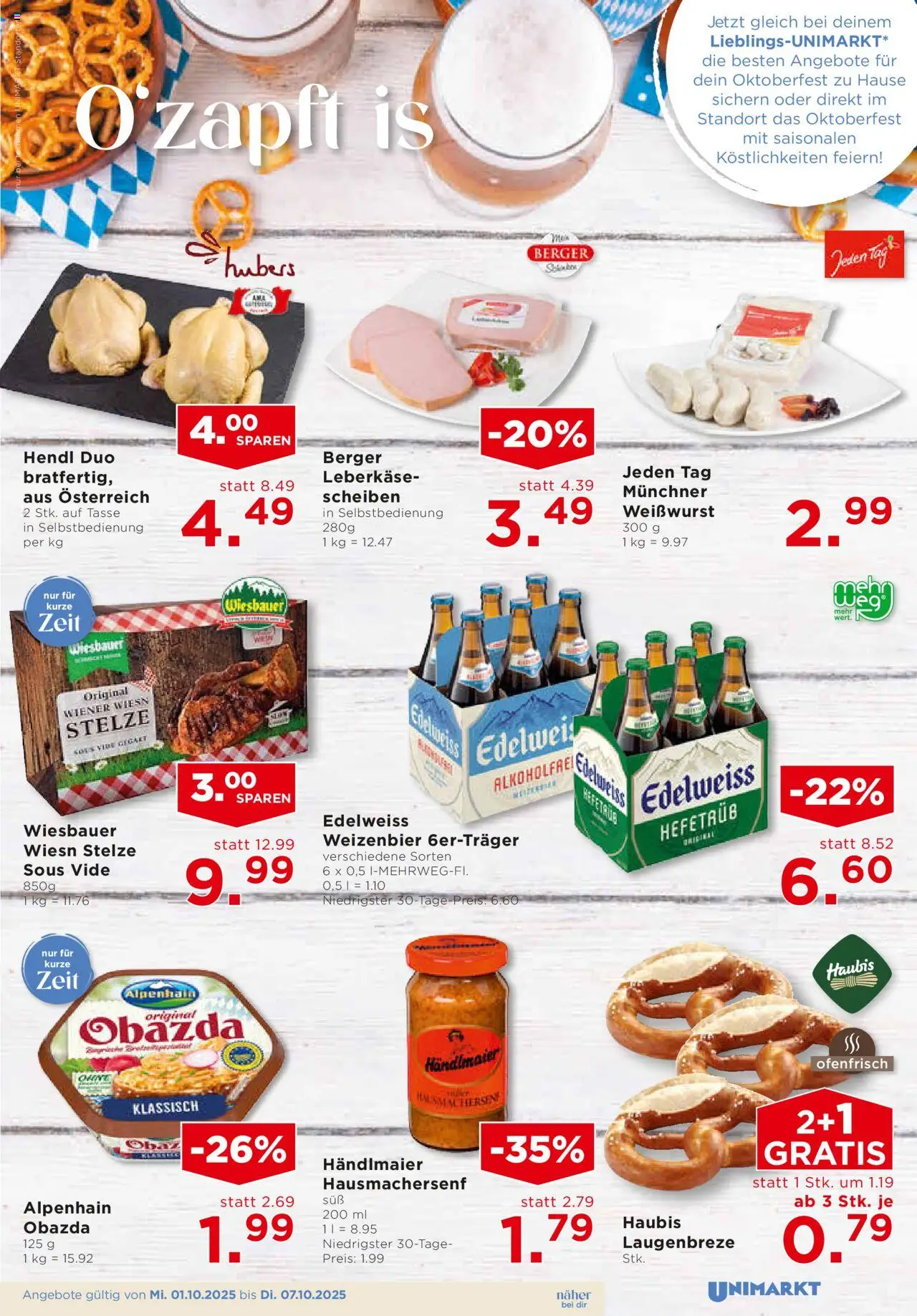Unimarkt Ost gültig ab 01.10.2025 | Seite: 7