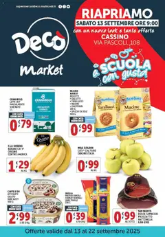 Anteprima del volantino Decò Market - Cassino catalogo valido a partire dal 13.09.2025