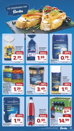 Famila Nordwest Prospekt 	 - gültig ab dem 18.08.2025 | Seite: 19 | Produkte: Butter, Äpfel, Weizenmehl, Erbsen