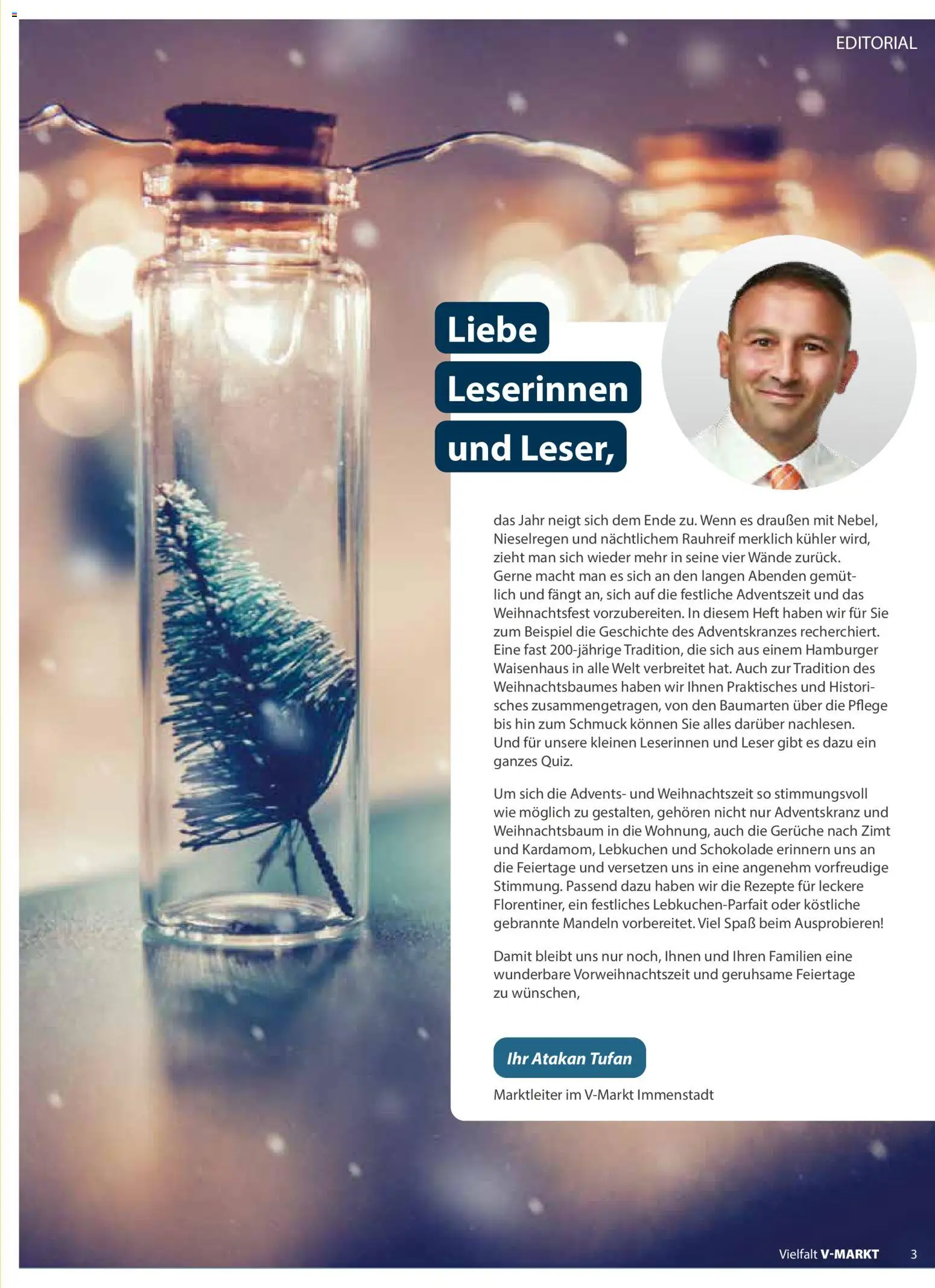 V-Markt - Vielfalt November / Dezember 2025 – gültig ab 01.11.2025 | Seite: 3 | Produkte: Schokolade, Mandeln