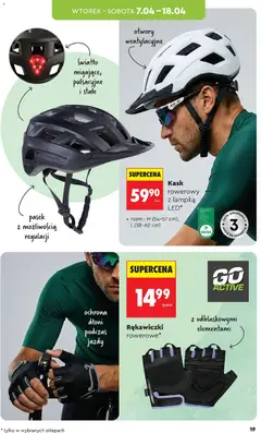 Pogląd oferty "Biedronka gazetka - Hity i inspiracje" - ważna od 07.04.2026 | Strona: 19 | Produkty: Rękawiczki, Pasek