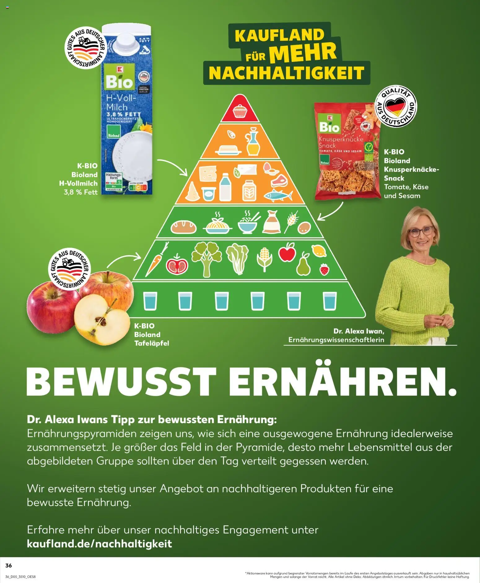 Kaufland prospekt Zeitz	 – gültig ab 29.01.2026 | Seite: 36 | Produkte: Milch, Käse