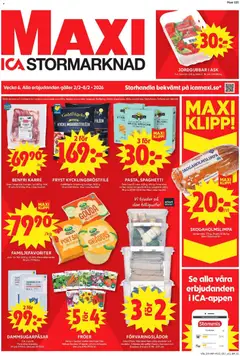 ICA Maxi - Nacka - Förhandsvisning av reklamblad från butik ICA Maxi aktuell från 02.02.2026