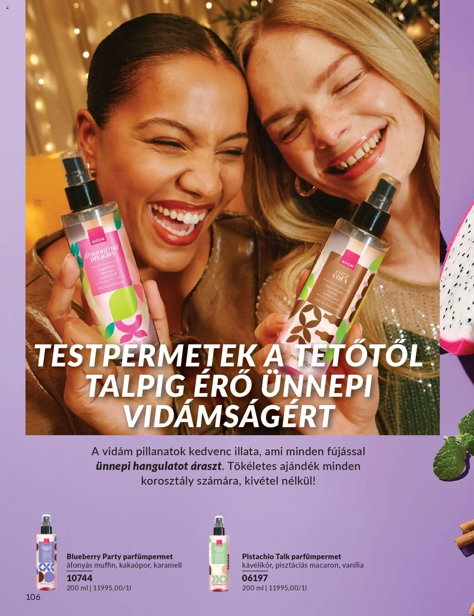 Avon akciós ujság - amely érvényes a következő dátumtól: 01.11.2025 | Oldal: 112