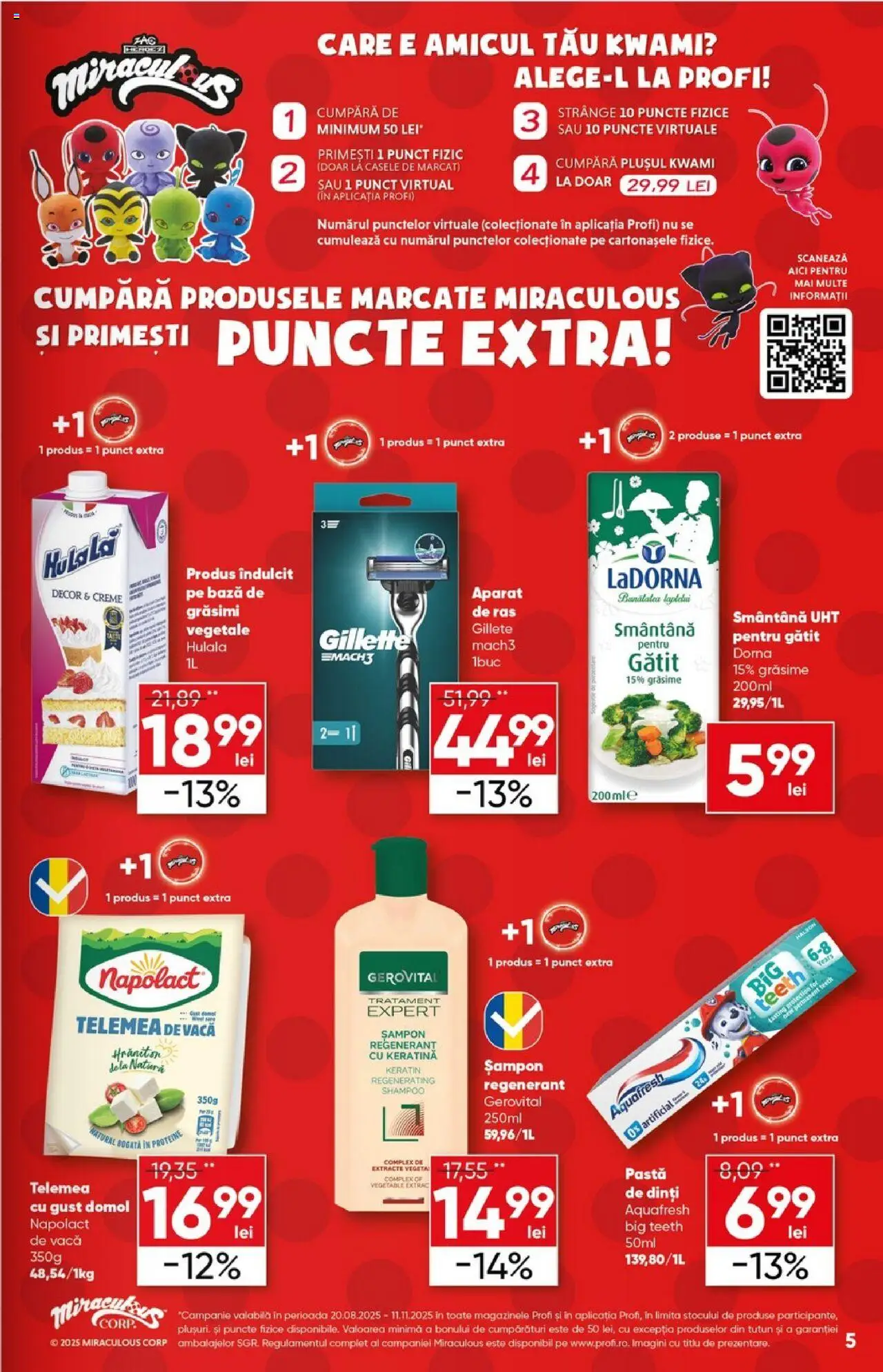 Noul catalog Profi – valabil de la 17.09.2025 | Pagină: 5 | Produse: Masaüstü kılıfı, Șampon, Smântână