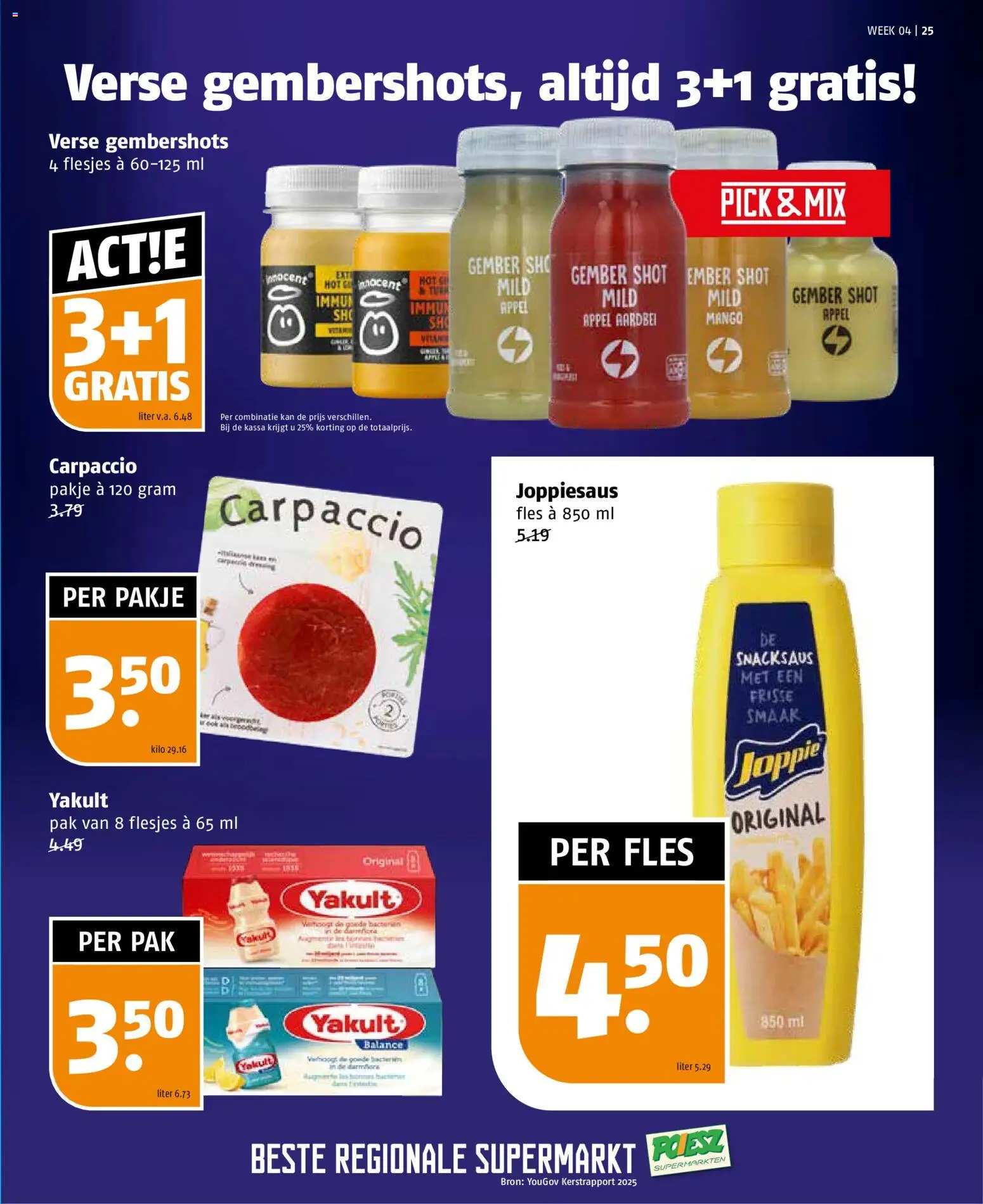 {H1} | Pagina: 25 | Producten: Kan, Calvados, Mango, Aardbei