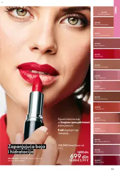 Oriflame katalog Oktobar 2025 - pregled Oriflame kataloga - važi od 08.10.2025 | Strana: 43 | Proizvode: Šminka