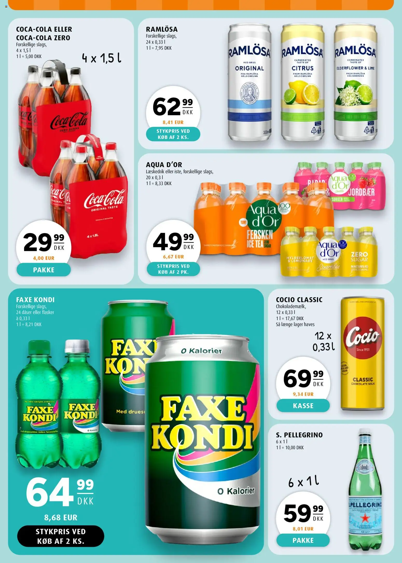 Scandinavian Park tilbudsavis – gyldig fra 23.04.2026 | Side: 16 | Produkter: Iste, Lime, Faxe Kondi, Cola