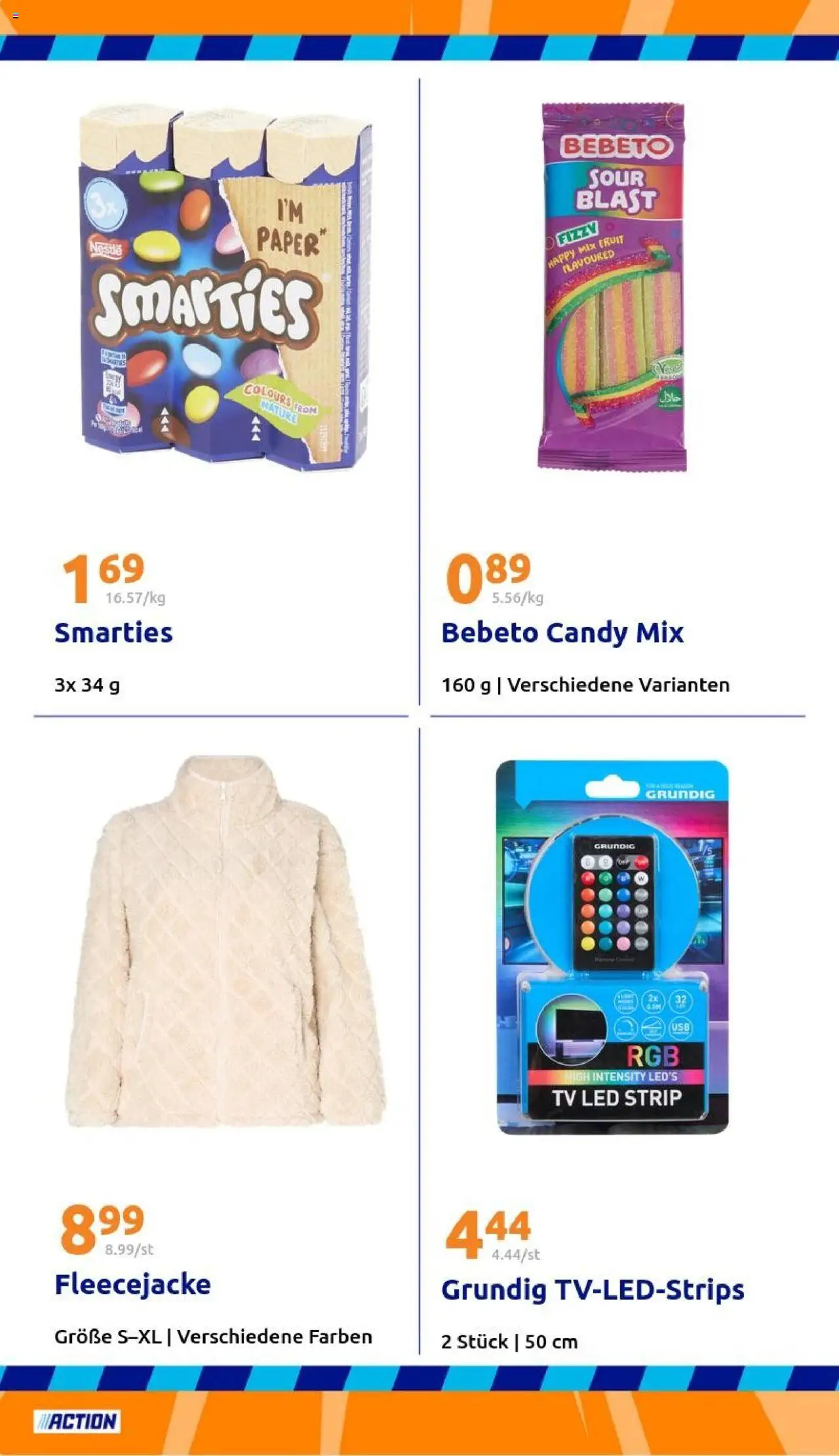Action Prospekt – gültig ab 01.10.2025 | Seite: 32 | Produkte: Smarties, TV