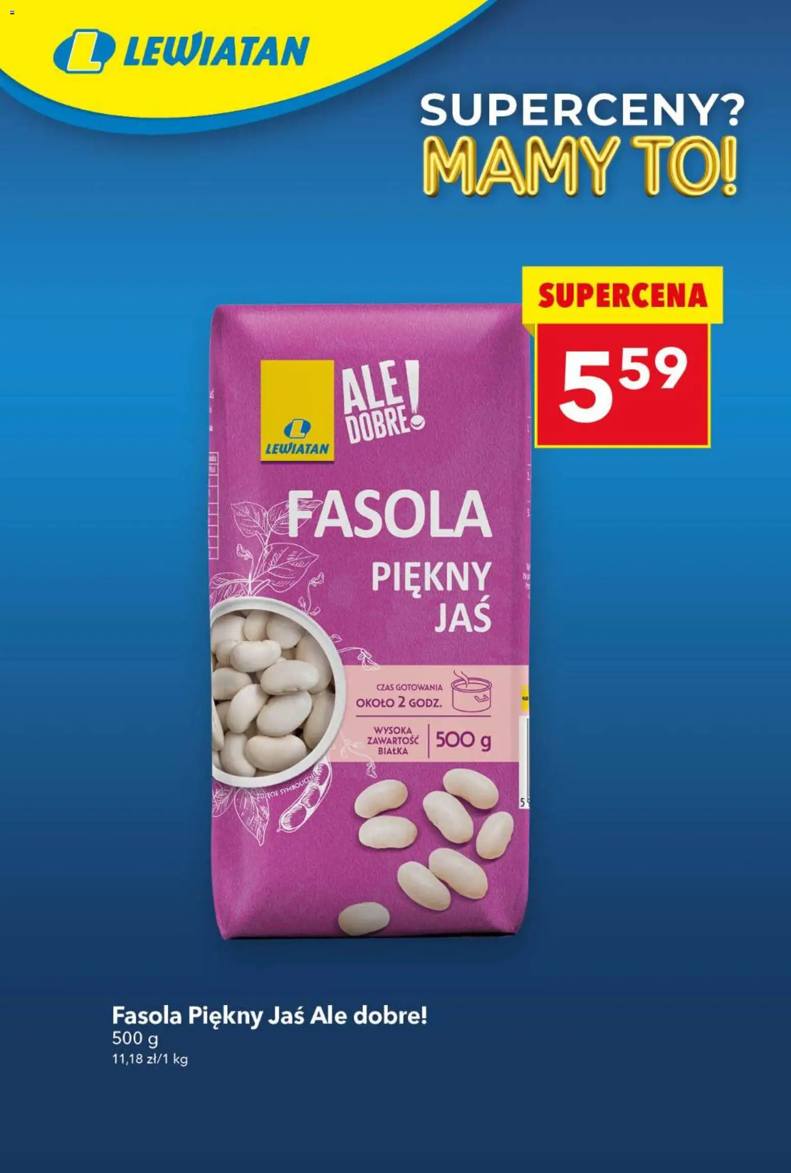 Lewiatan gazetka - Superceny od 09.04.2026 | Strona: 4 | Produkty: Fasola piękny jaś