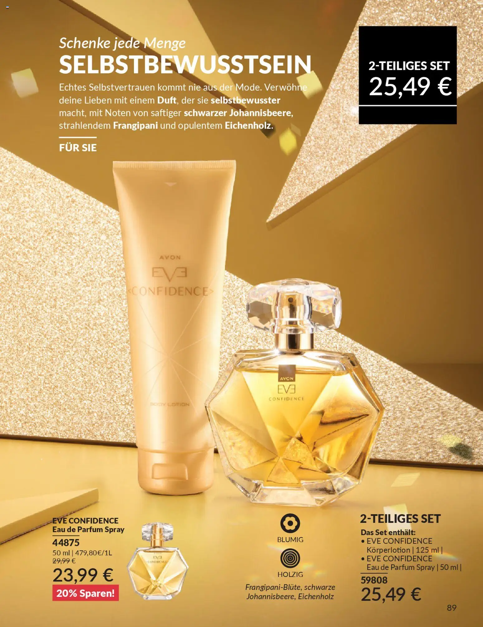 AVON Katalog Januar 2026 – gültig ab 01.01.2026 | Seite: 91 | Produkte: Parfüm, Body Lotion, Körperlotion, Eau de Parfum
