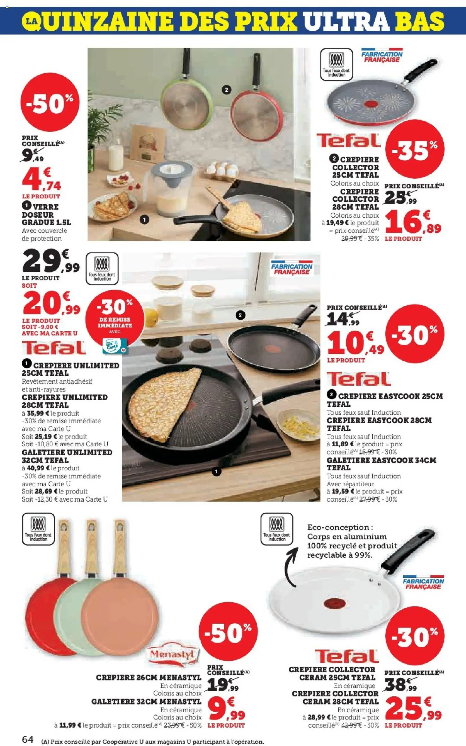 {H1} | Page: 64 | Produits: Crêpière, Tefal