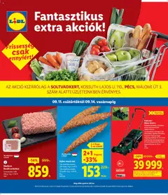Lidl - Soltvadkert, Pécs - amely érvényes a következő dátumtól: 11.09.2025