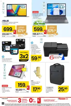Vista previa Eroski Quieres ahorrar conmigo válido desde el 16.04.2026 | Página: 46 | Productos: Tablet, Impresora, Funda, USB