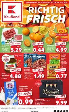 Kaufland DE - DE Folder - Voorbeeld van een folder van Kaufland DE, geldig van 13.11.2025