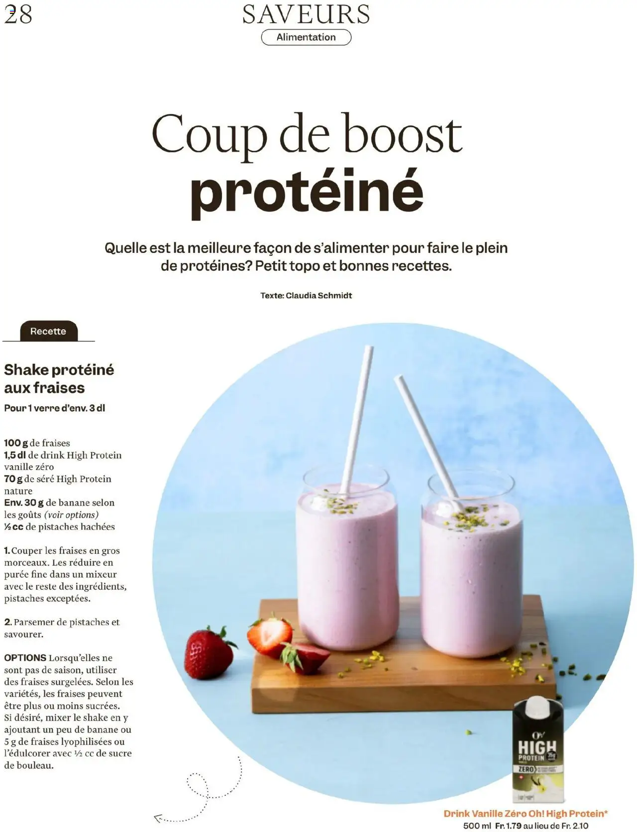Migros - Magazin FR ab 05.08.2025 | Seite: 28 | Produkte: Mixer