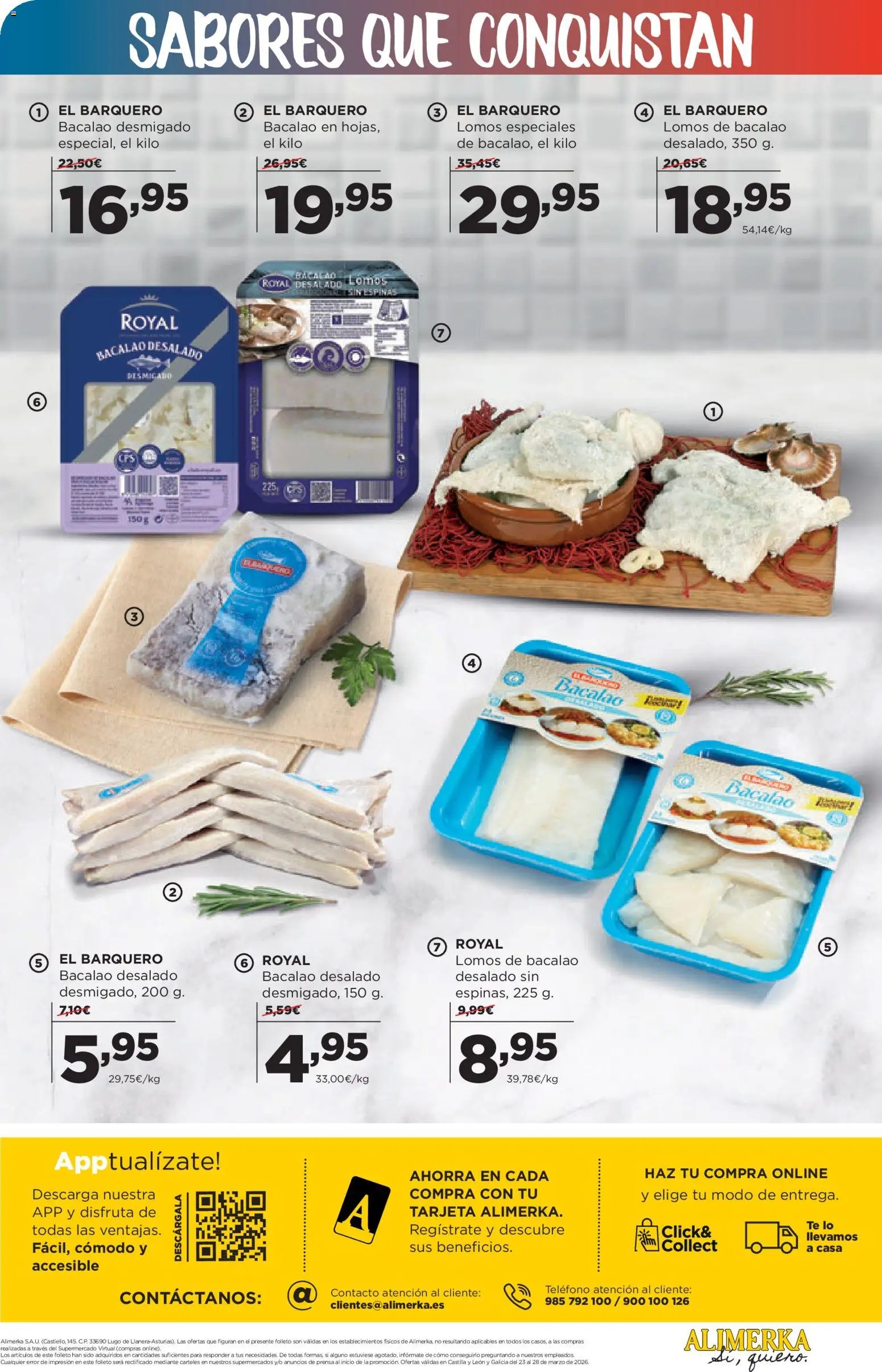 Alimerka folleto Castilla y León │ válido desde el 23.03.2026 | Página: 16 | Productos: Té, Teléfono, Prensa