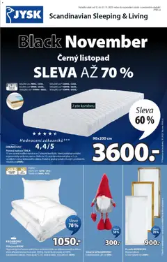 Náhled letáku JYSK Black Friday od 12.11.2025