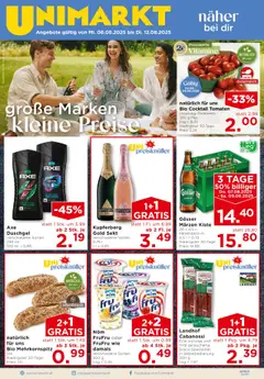 Vorschau von dem Prospekt - Unimarkt - Broschüre gültig ab 06.08.2025
