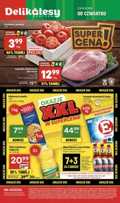 Pogląd oferty "Delikatesy Centrum Gazetka" - ważna od 02.10.2025