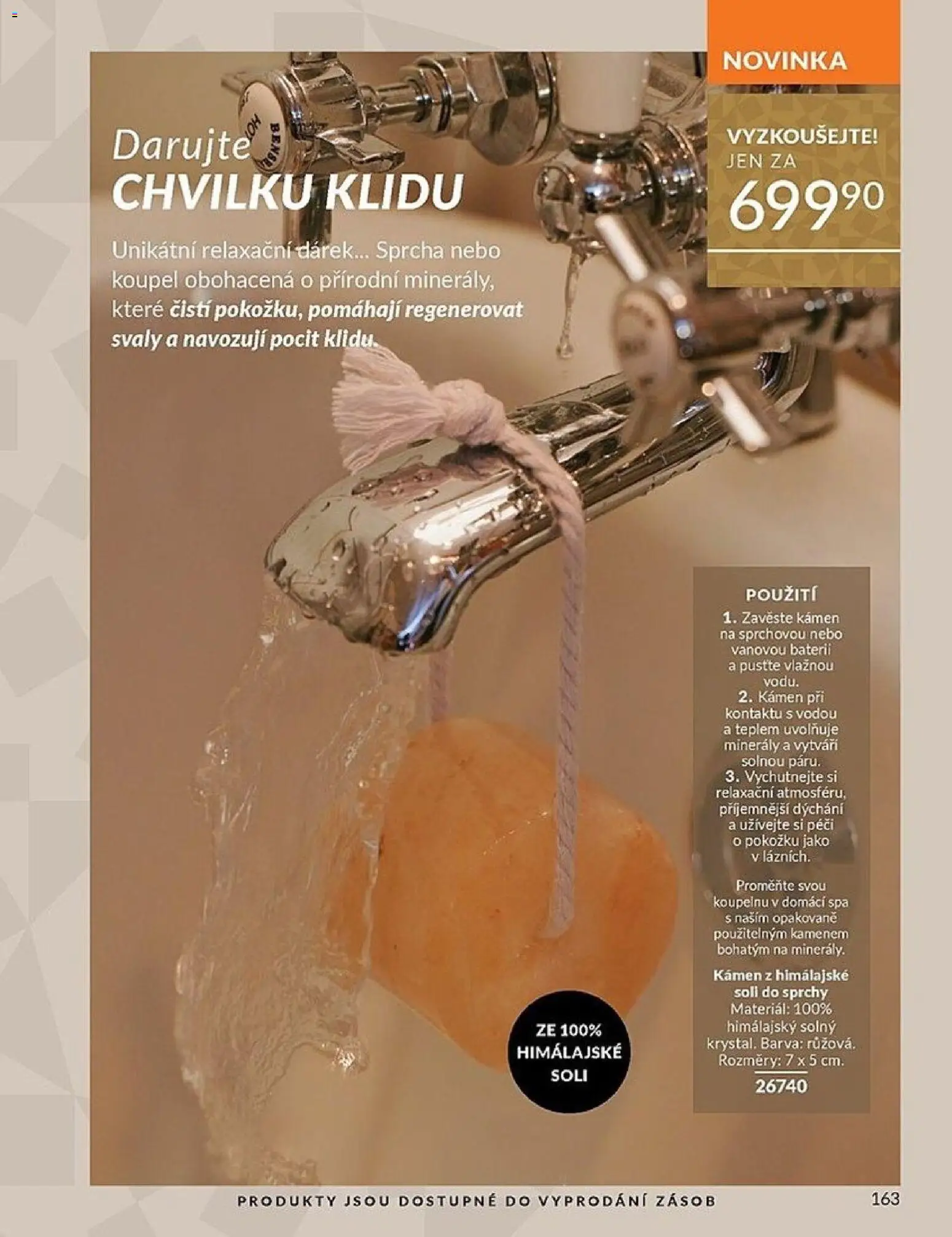Avon Black Friday od 01.11.2025 | Strana: 163 | Produkty: Sprcha, Minerály
