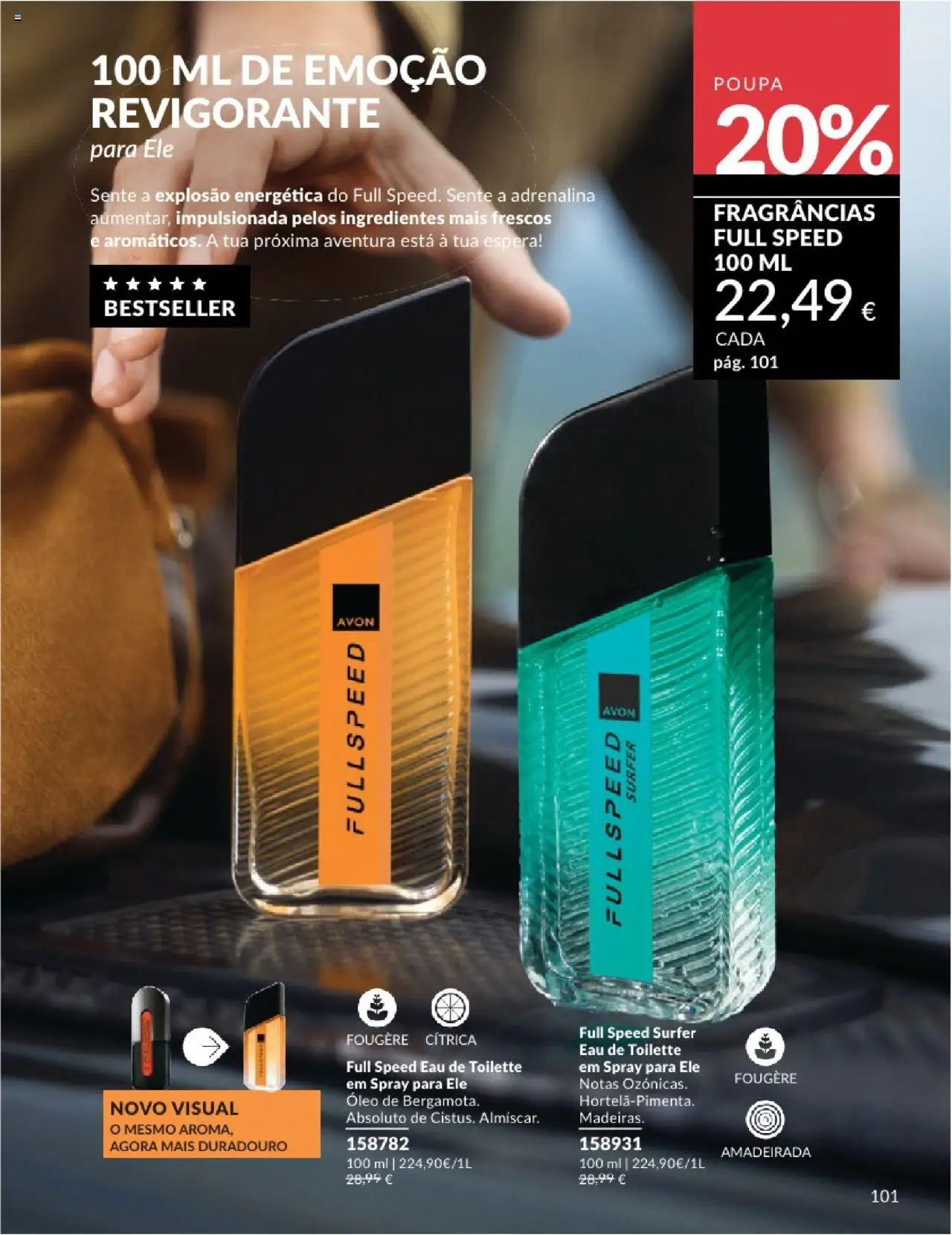 Catálogo Avon Campanha 8 │ válido de 01.08.2025 | Página: 101 | Produtos: Eau de toilette, Óleo