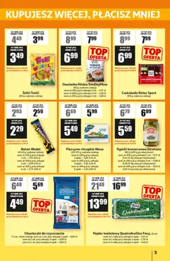 Pogląd oferty "Auchan gazetka - ATAC Hiper Discount" - ważna od 05.03.2026 | Strona: 3 | Produkty: Pieczywo, Czekolada, Ogórki, Ogórki konserwowe