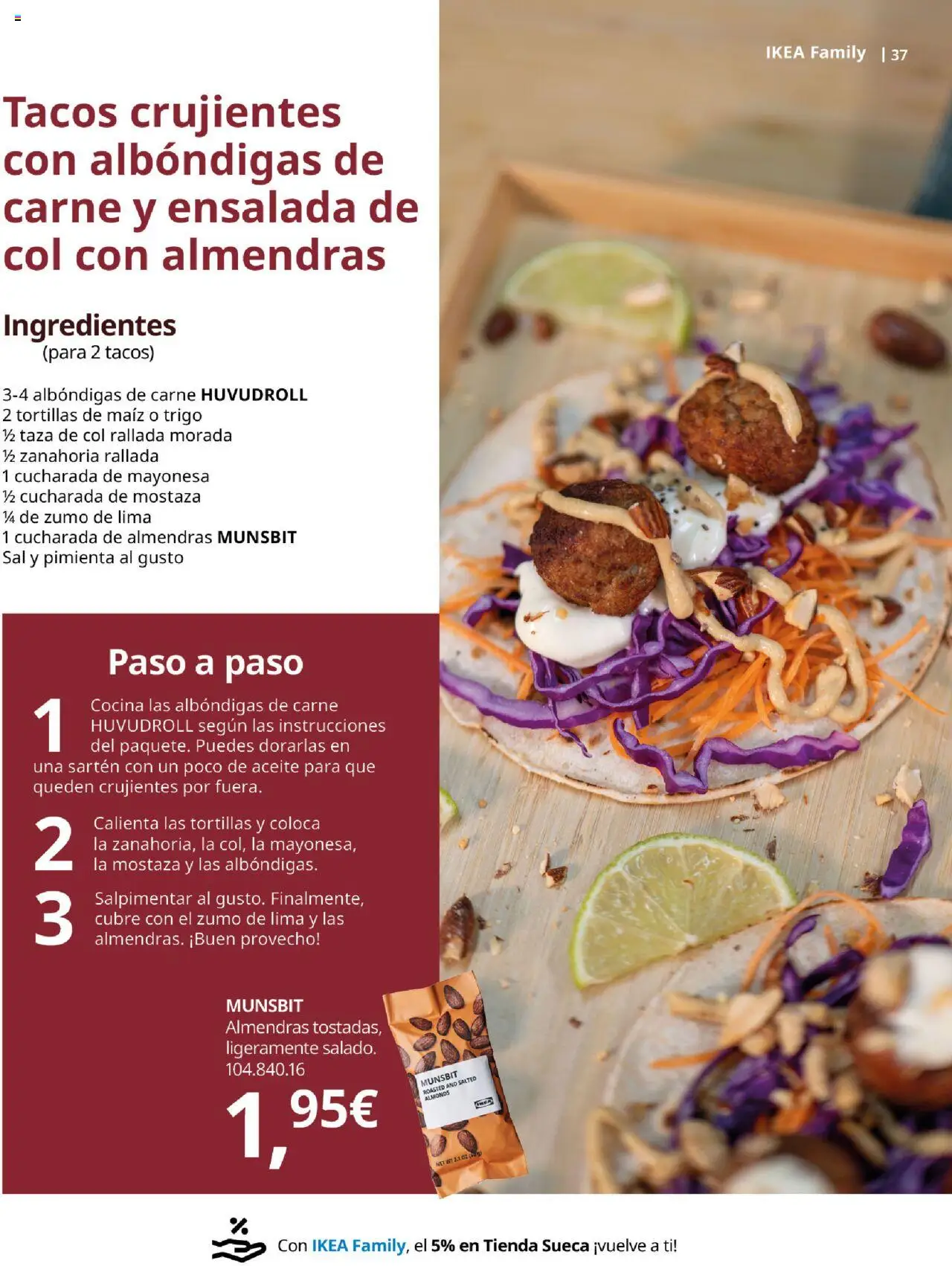 Catálogo IKEA Family Mallorca │ válido desde el 01.07.2025 | Página: 37 | Productos: Lima, Κρεμάστρα, Zanahoria, Οθόνη προβολής