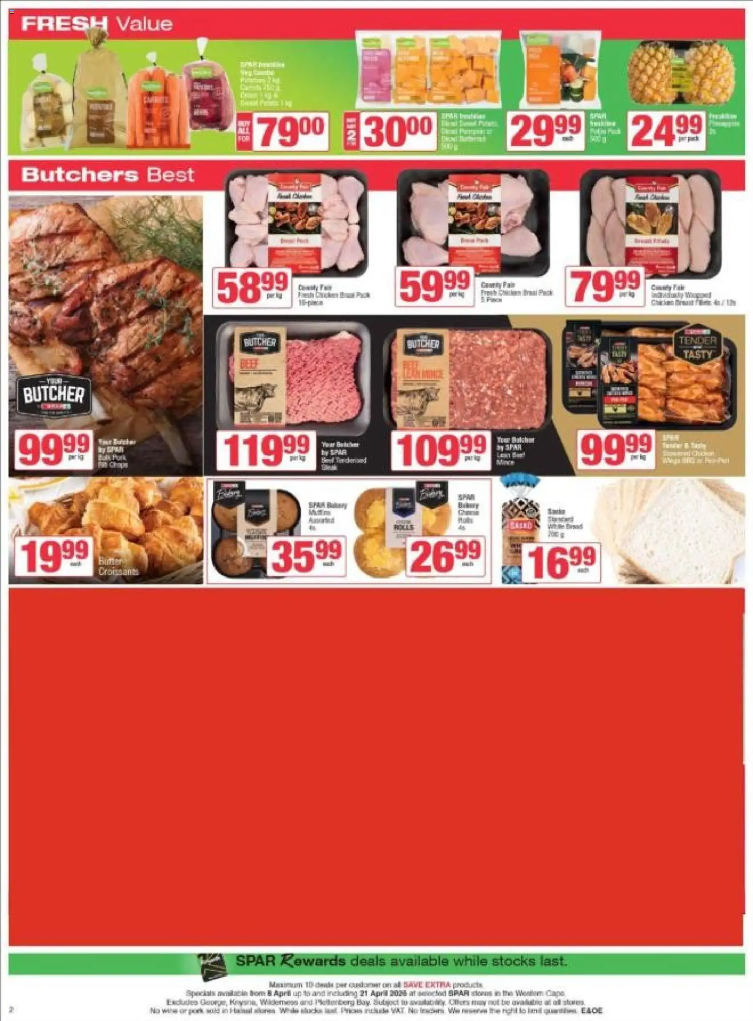 New Spar catalogue – valid from 08.04.2026 | Page: 2 | Products: Beef