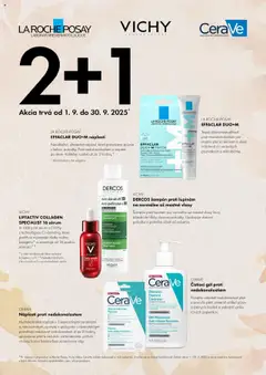 Nové BENU Lekáreň akcie – leták je platný od 01.09.2025 | Strana: 4 | Produkty: Hodiny, Vichy, CeraVe