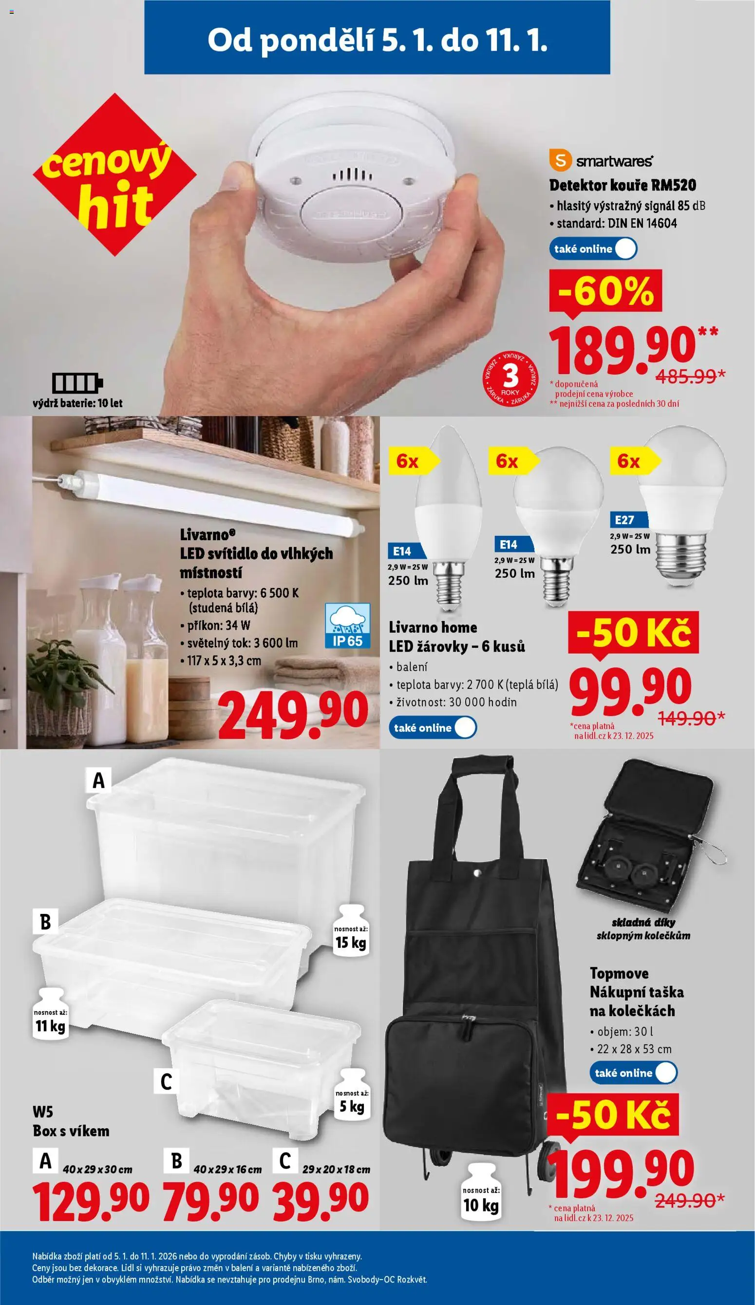 Lidl leták - Spotřební zboží od 05.01.2026 | Strana: 7
