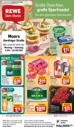 Rewe Prospekt Moers	 ab 15.03.2026 gültig