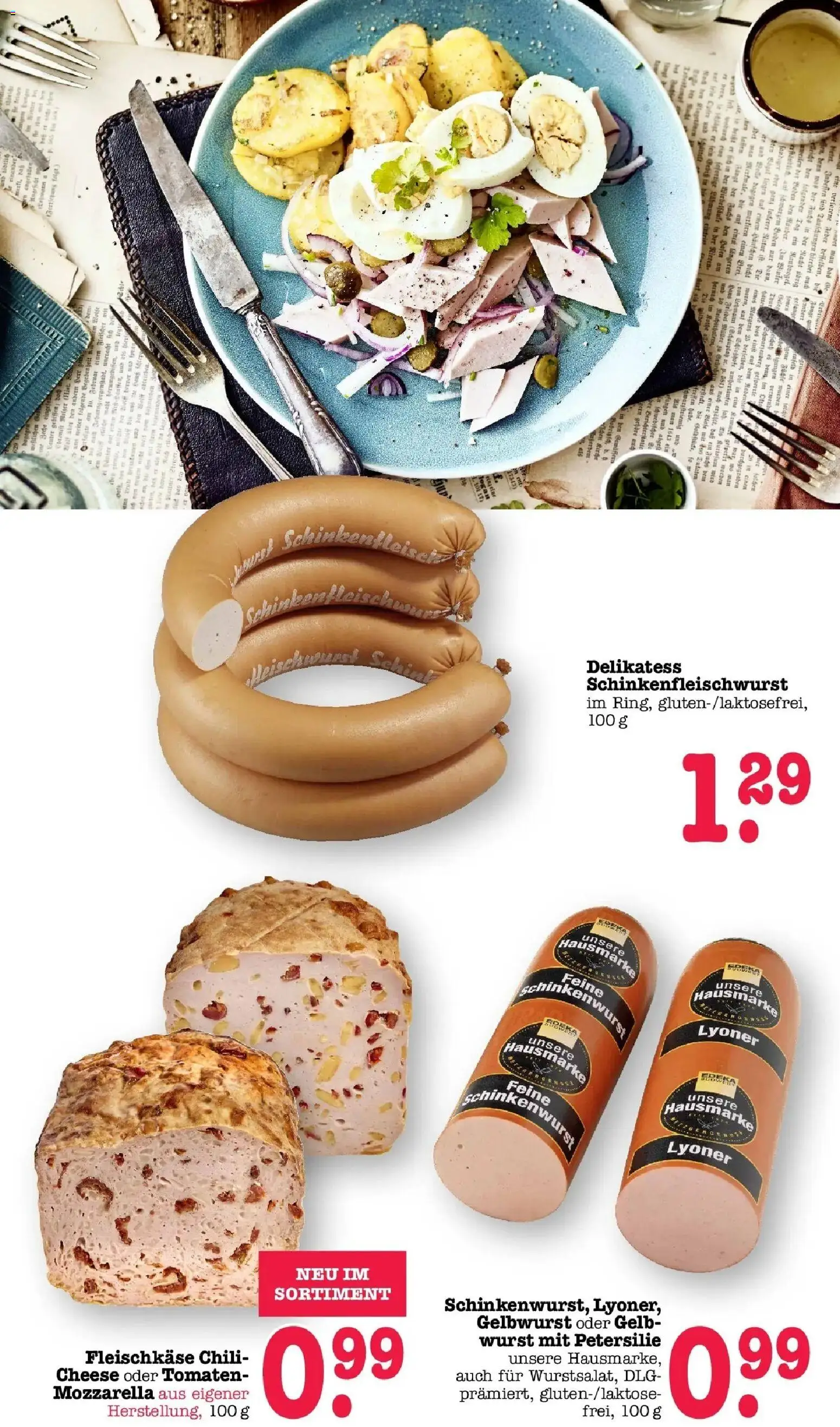 Edeka prospekt Bühlertal	 – gültig ab 05.04.2026 | Seite: 9 | Produkte: Mozzarella, Radler, Wurst, Petersilie
