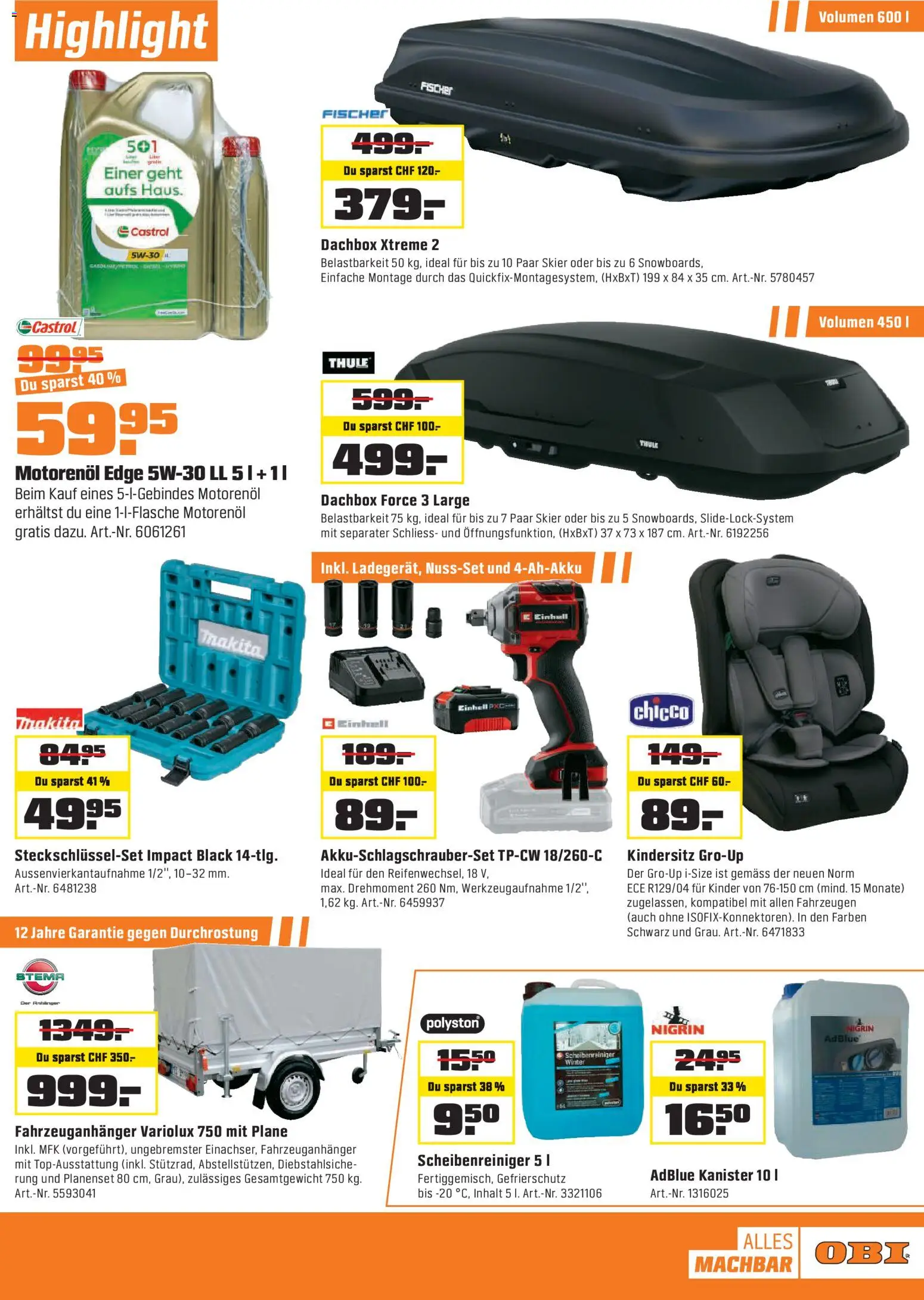 OBI - BIBERSTARKE Angebote bei OBI. – gültig ab 01.02.2026 | Seite: 13