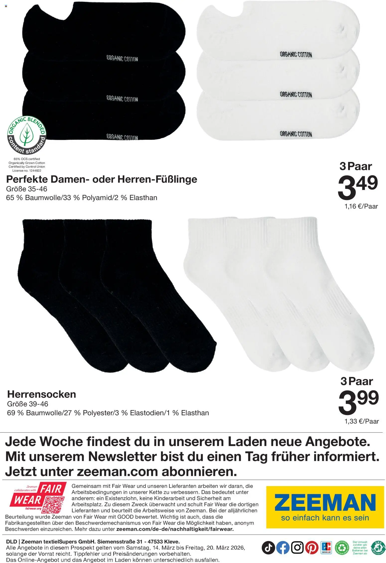 Zeeman Prospekt 	 – gültig ab 14.03.2026 | Seite: 24 | Produkte: Batterien