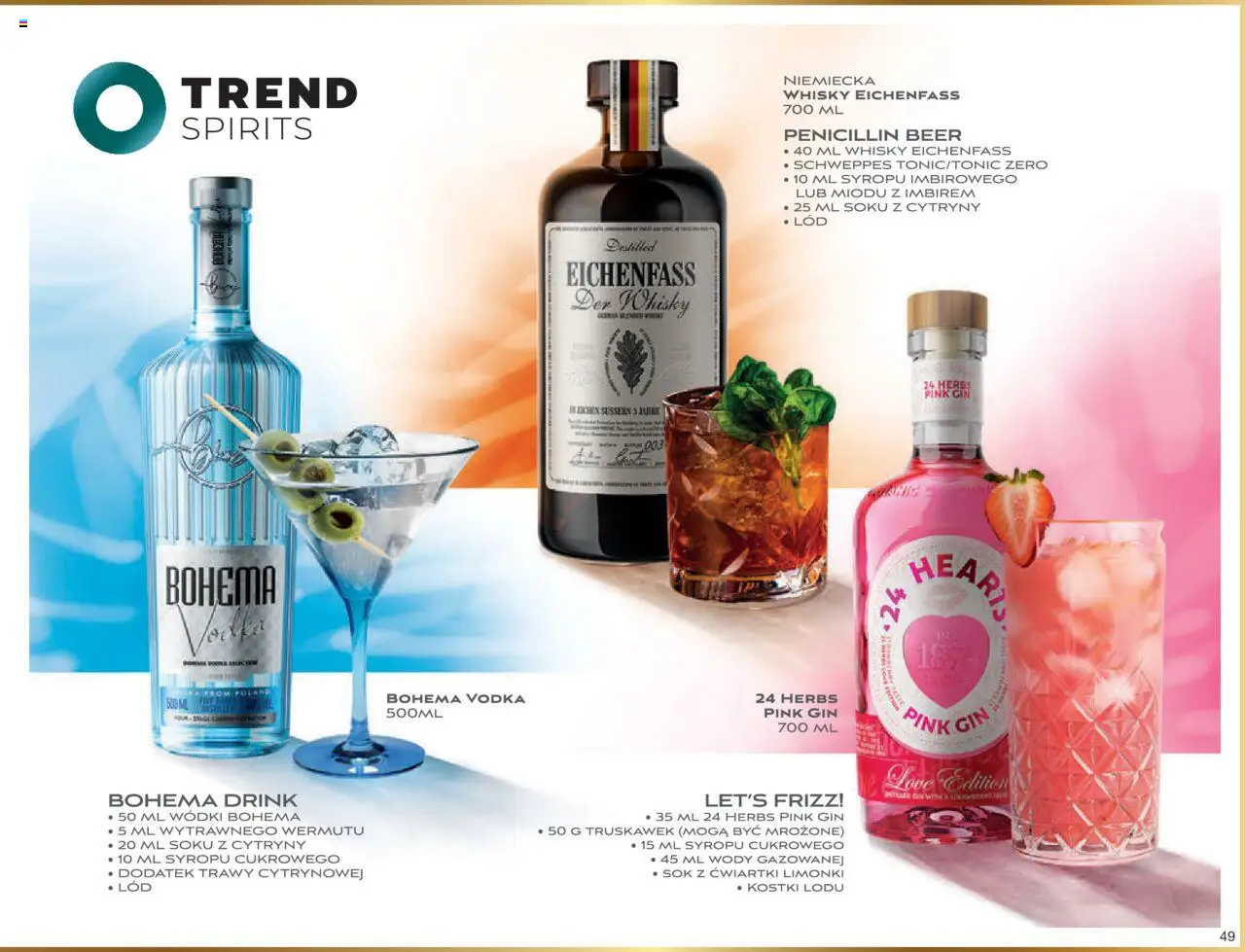 Makro Gazetka - Świat prezentów od 06.10.2025 | Strona: 49 | Produkty: Vodka, Sok, Gin, Whisky