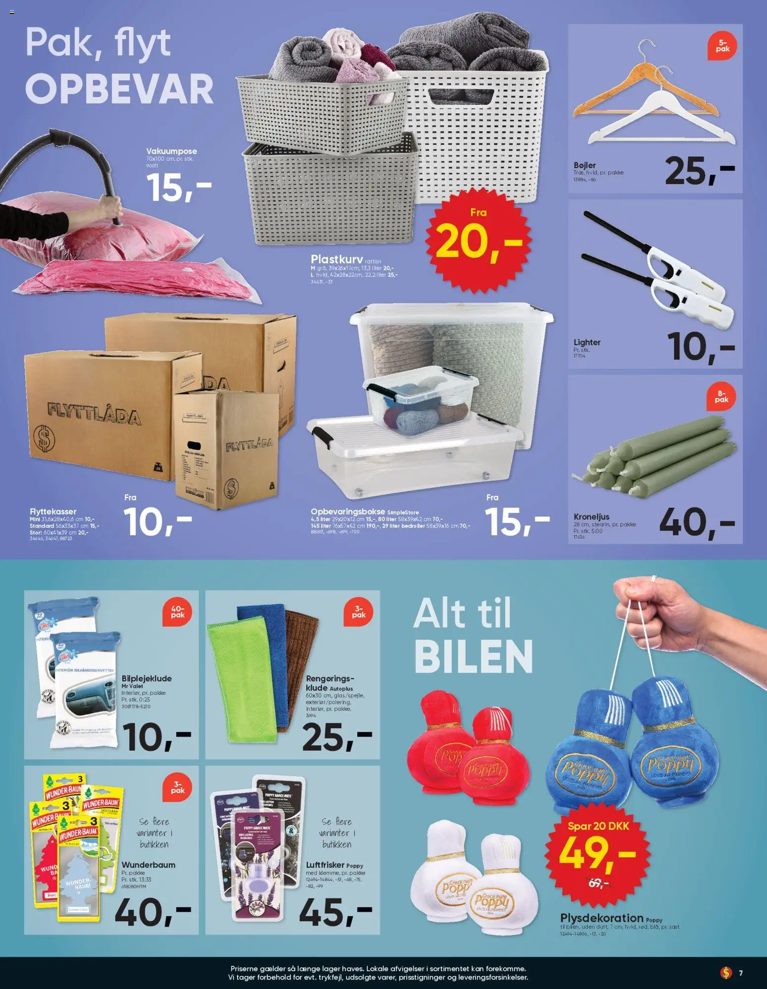 Bigdollar tilbudsavis – gyldig fra 30.01.2026 | Side: 7 | Produkter: Kurv, Bøjler