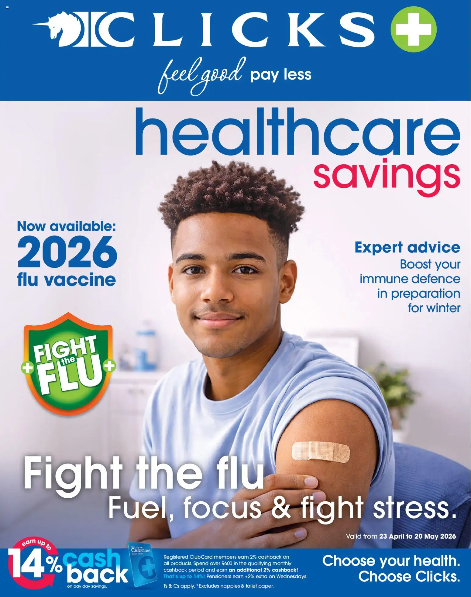 New Clicks catalogue – valid from 23.04.2026 | Page: 1