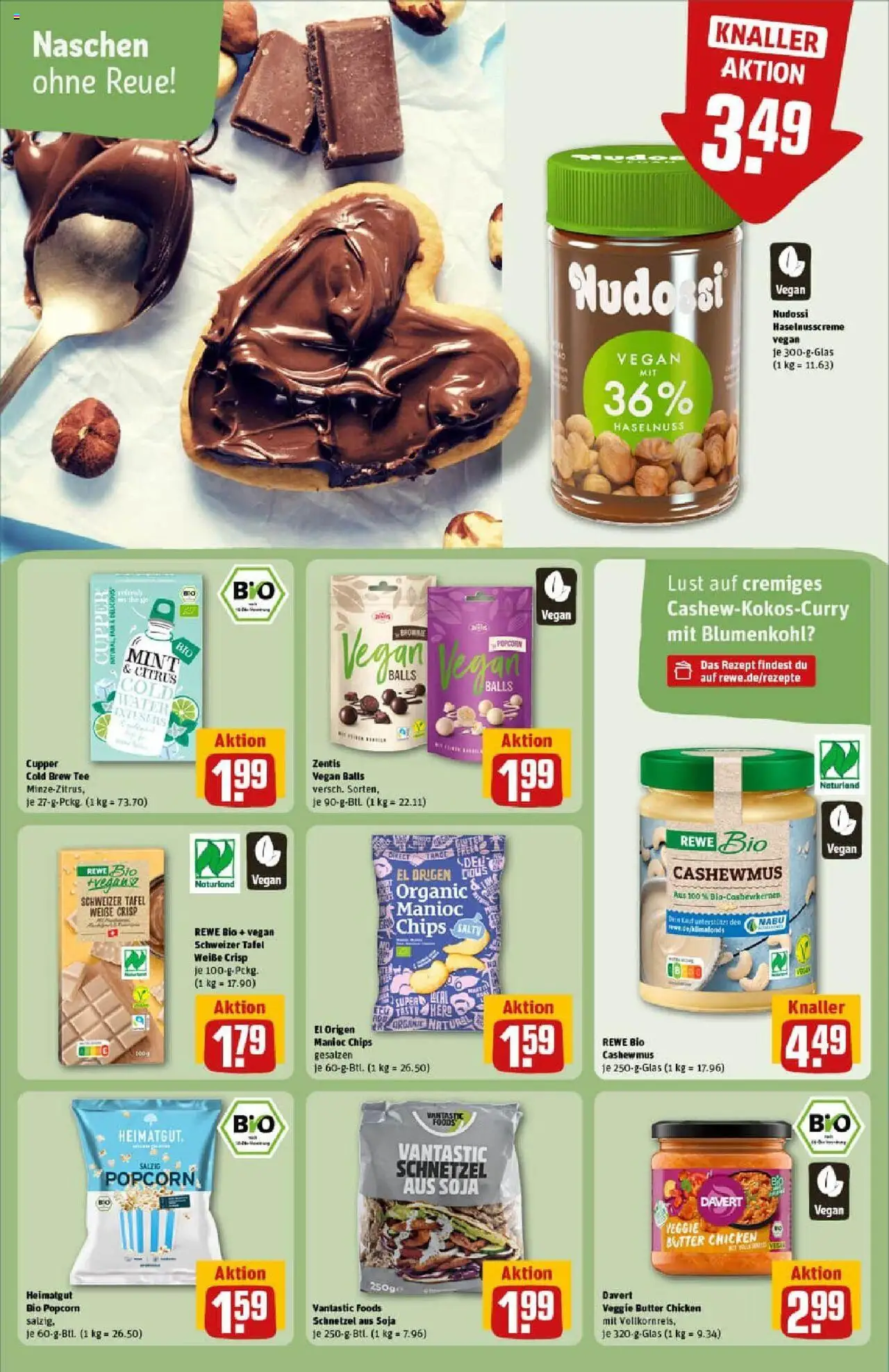 Rewe prospekt Chemnitz	 - gültig ab dem 06.07.2025 | Seite: 19 | Produkte: Herd, Butter, Tee, Chips