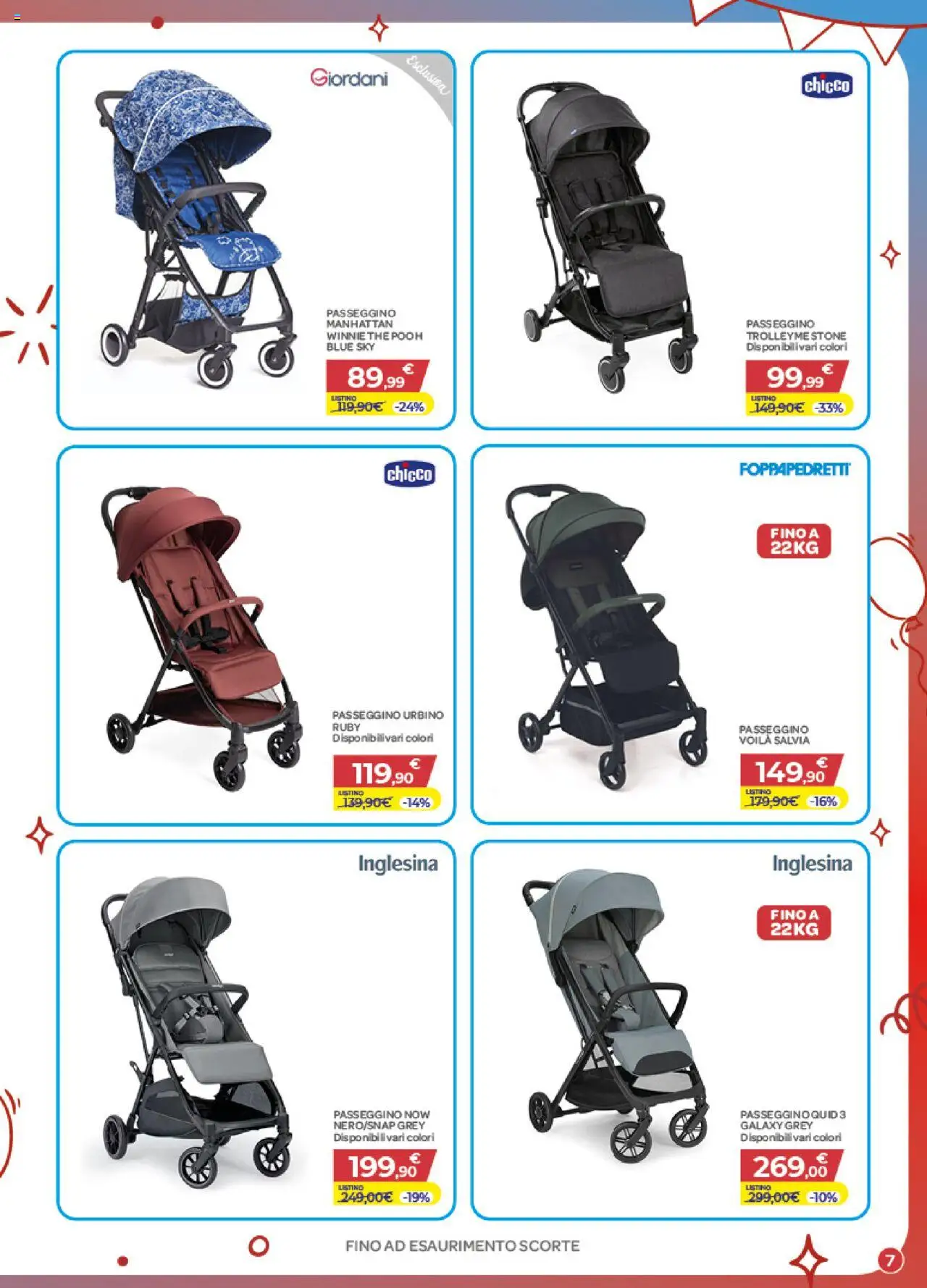 Volantino Bimbo store del 02.10.2025 | Pagina: 7 | Prodotti: The, Passeggino