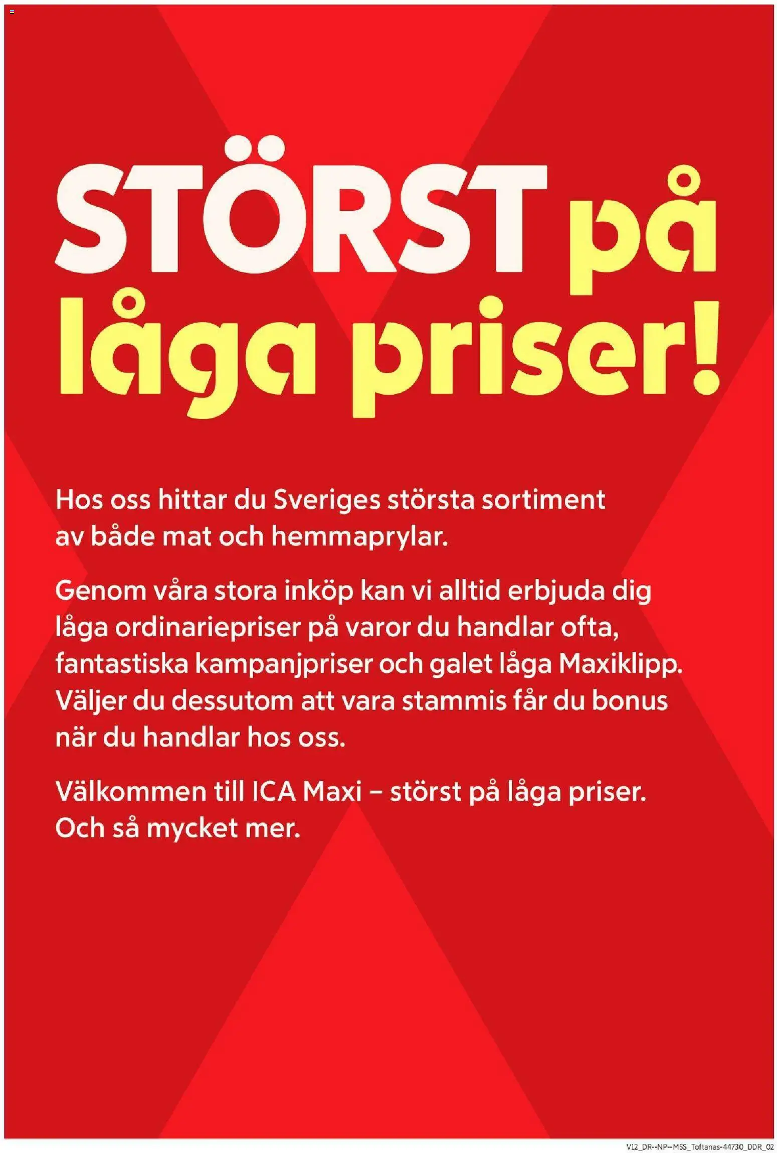 ICA Maxi reklamblad aktuell från 16.03.2026 | Sida: 8