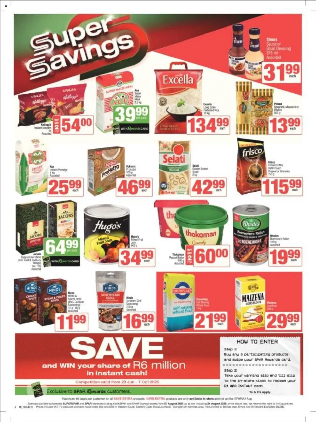 KWIKSPAR - Gauteng - Weekly Specials │ valid from 07.08.2025 | Page: 5 | Products: Jam, Salad dressing, Dressing, Spices