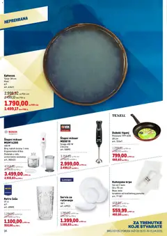 Metro katalog  - pregled Metro kataloga - važi od 19.03.2026 | Strana: 14 | Proizvode: Tanjir, Mikser, Štapni mikser, Tiganj