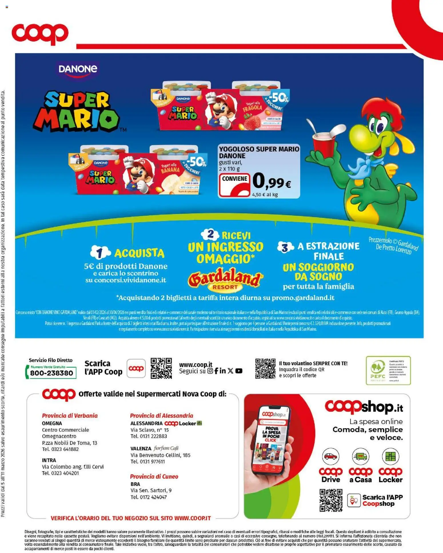 Volantino COOP del 05.03.2026 | Pagina: 32 | Prodotti: Yogurt, Tè, Data, Prezzemolo