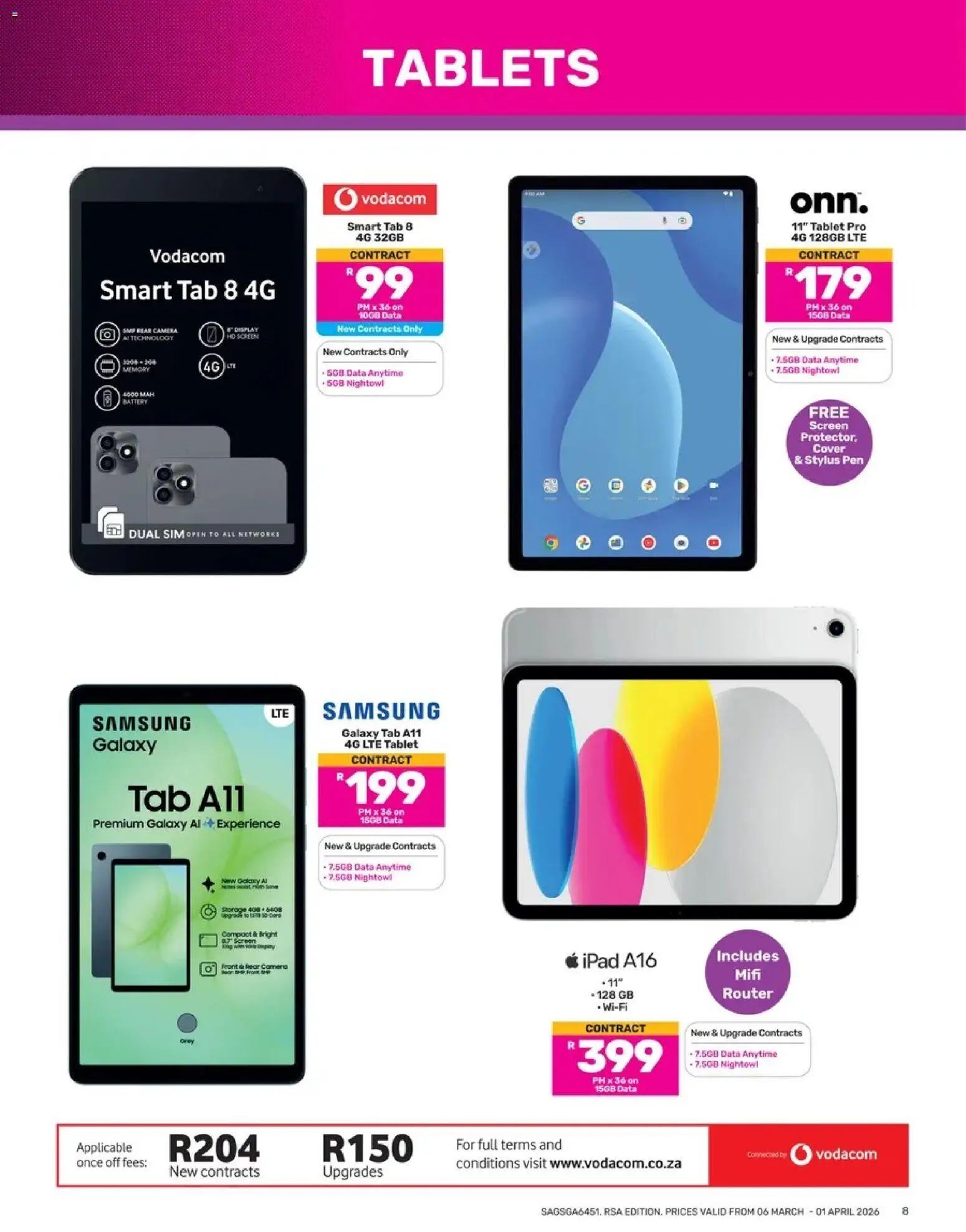 New Game catalogue – valid from 06.03.2026 | Page: 8 | Products: Data, Router, Tablet, Pen