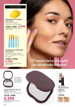 Vista previa Oriflame - Catálogo Campaña 4 válido desde el 11.03.2026 | Página: 88 | Productos: Maquillaje, Corrector, Set de brochas, Espejo