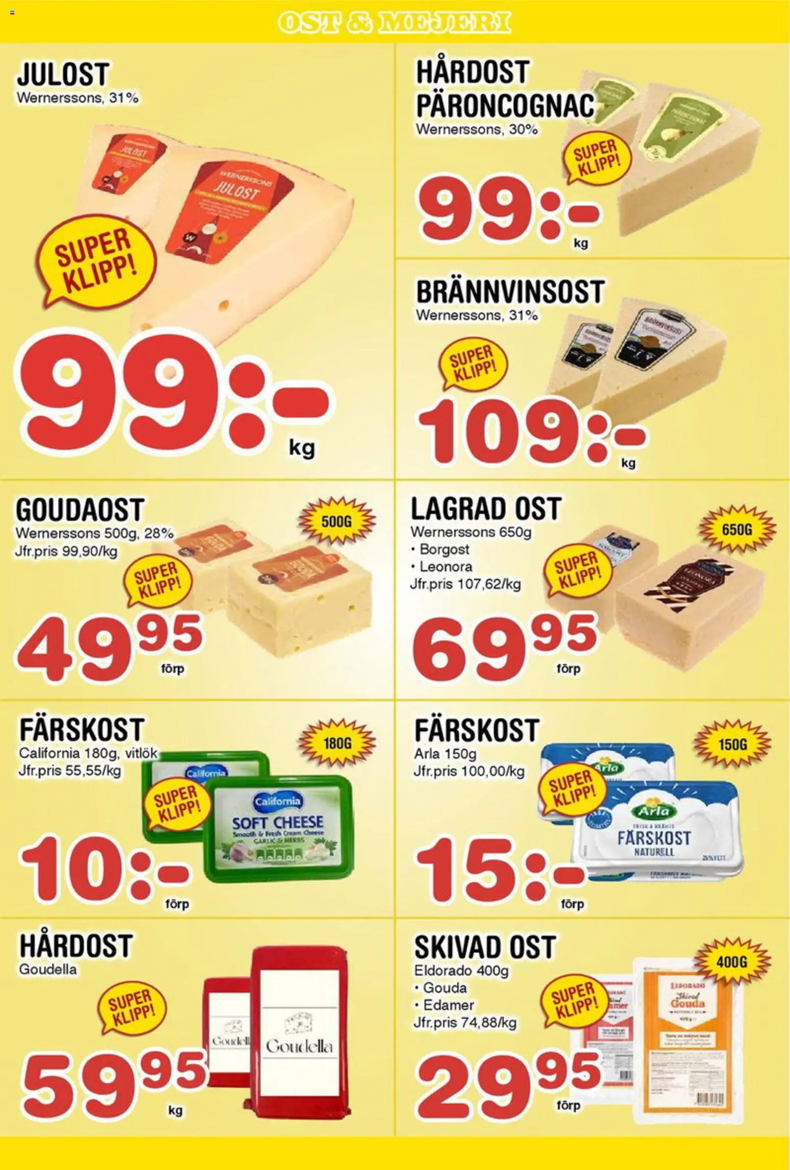 Nya Pulsen reklamblad aktuell från 15.12.2025 | Sida: 14 | Produkter: Ost, Vitlök